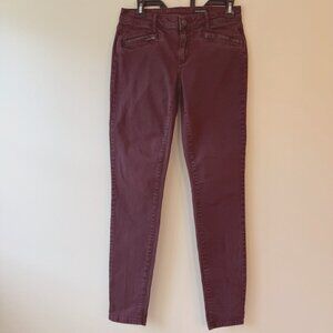 Club Monaco Women's Burgundy Trousers